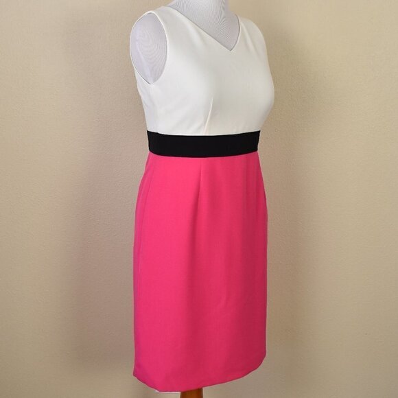 Kasper Color Block Dress - Picture 6 of 7